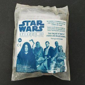 Burger King Star Wars Episode III Chewbacca Wookie Plush Toy Revenge Of The Sith